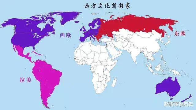 西方文明圈国家与发达国家圈